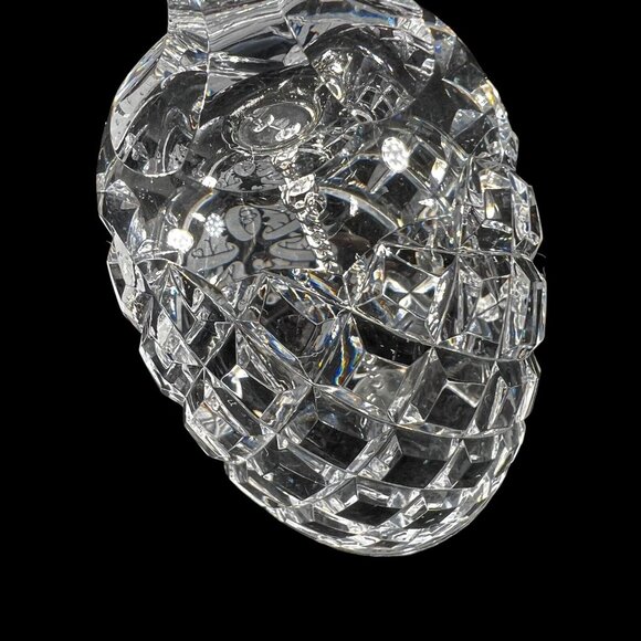 Vtg Waterford Cut Crystal Bell 1988 12 Days of Christmas Five Golden Rings BOX - Picture 8 of 11